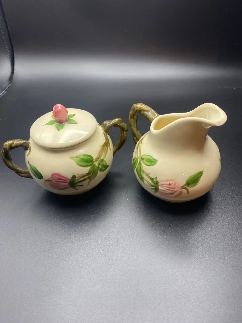 Franciscan Desert Rose Cream n Sugar